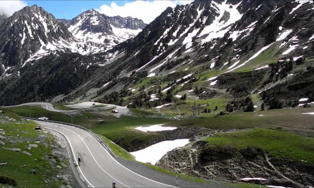 Route van de Spaanse Pyreneeën
