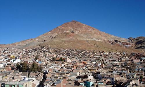 Stad van Potosi (Bolivia)