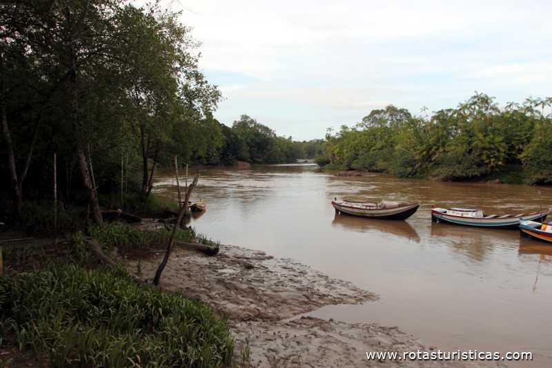 Landschappen van de rivier de Munim in Axixá / Maranhão