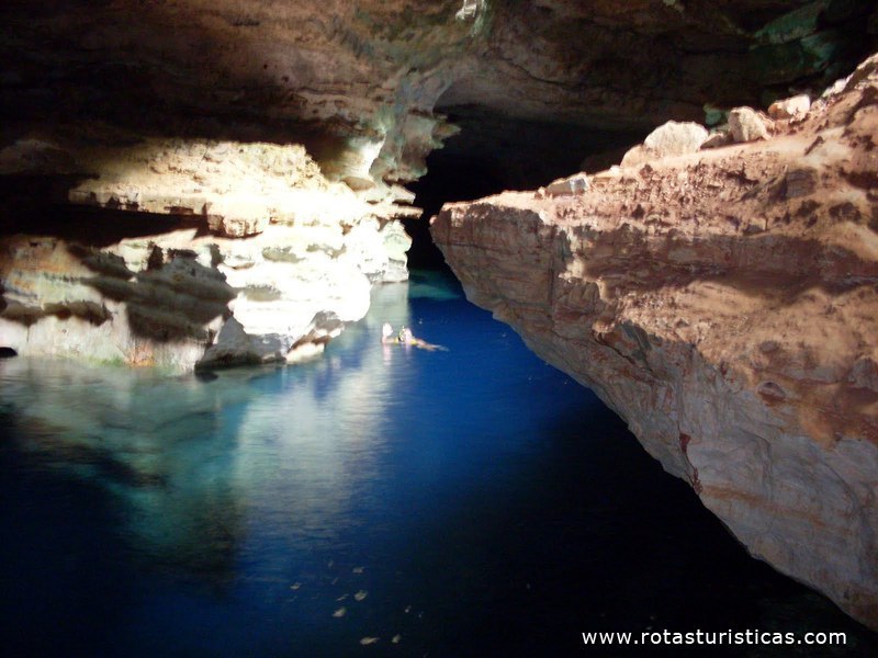 Pozo Azul y Cueva de la Pasión (Andaraí)