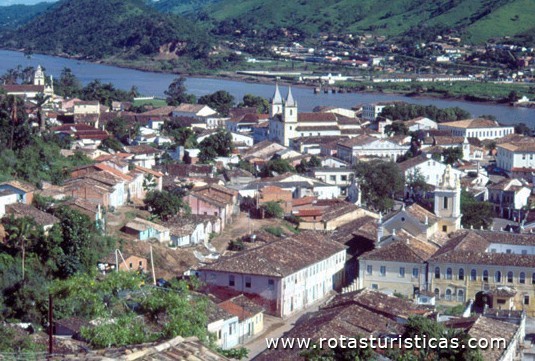 Stad van Cachoeira (Bahia - Brazilië)
