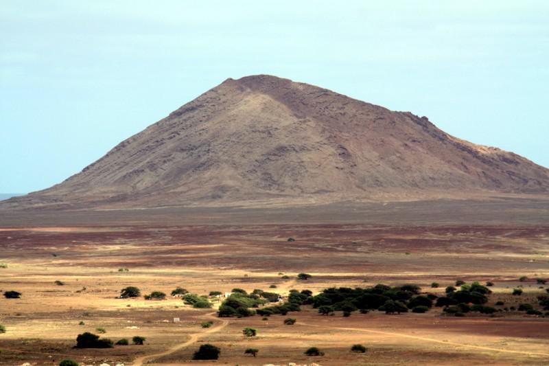 Landscapes of the interior of the Sal island