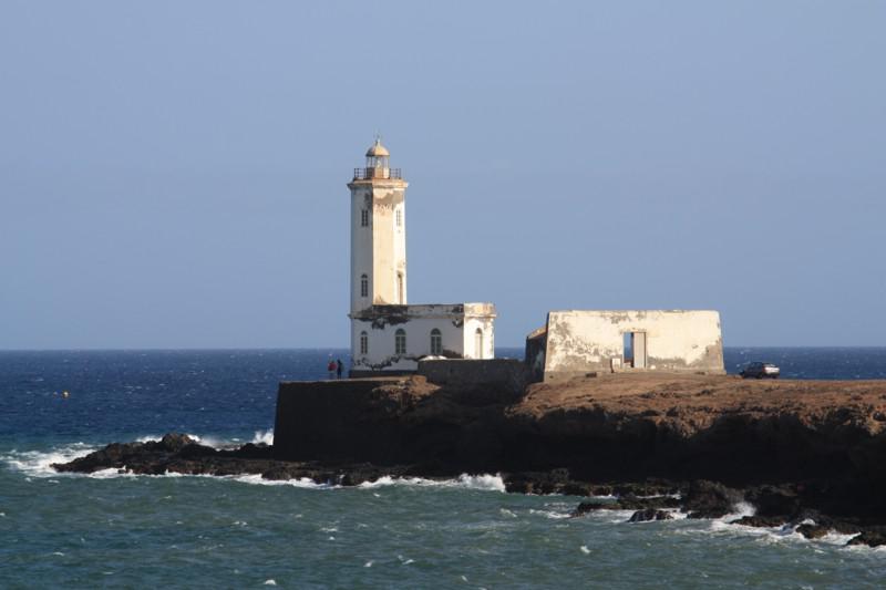 Leuchtturm von Dona Maria Pia (Insel Santiago)