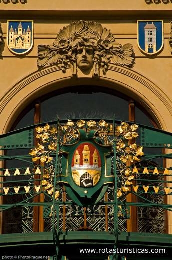 Maison municipale de Prague