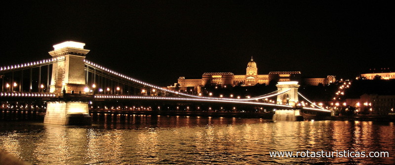 Hängebrücke Széchenyi Lánchíd (Budapest)