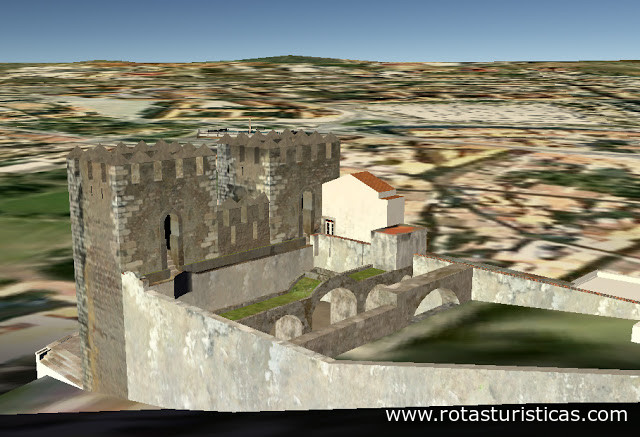 Conjunto Monumental de la Alcazaba de Estremoz - Torres de la Curaza