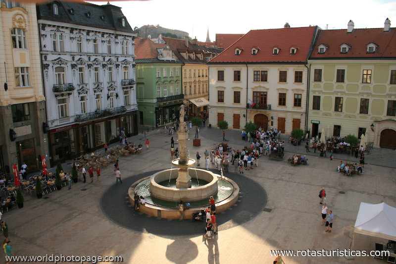 Oude binnenstad van Bratislava