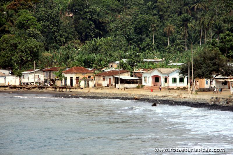 Beach of Ribeira Afonso (Island of São Tomé)